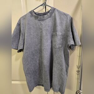 Goodwear Heavyweight T-shirt Size Large - Indigo Cobblestone